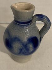 Colbalt Blue Salt Glazed