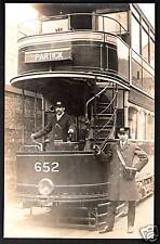 Partick nr Broomhill & Govan Glasgow. Tram Car 652.