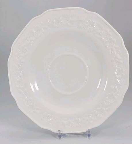 Vintage milk glass floral - glass,