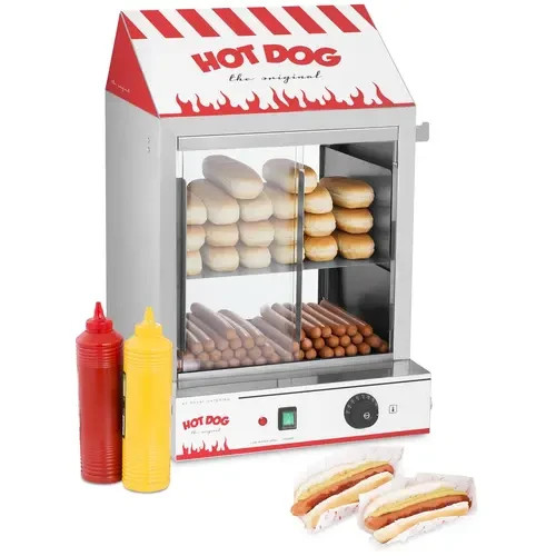 Commercial hot dog - hot,