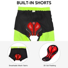 Men 2 In 1 Cycle Shorts