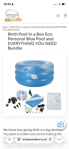 Home birth pool and - birth,