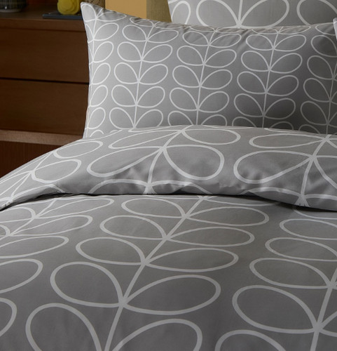 Orla kiely silver - silver, grey