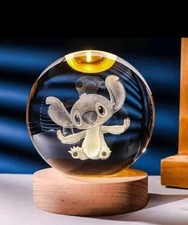 LED Crystal Ball Table Lamp