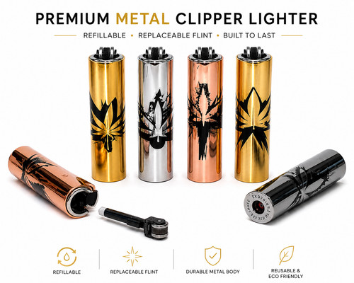 Genuine clipper metal - genuine, leaf