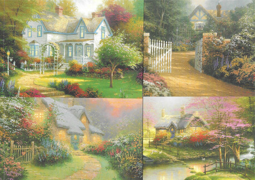 Thomas kinkade garden - thomas,