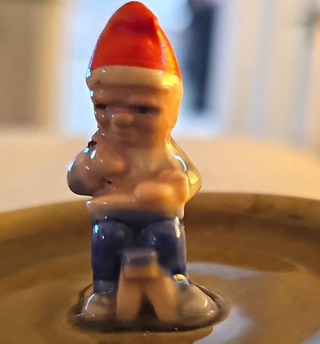 Wade irish porcelain gnome - porcelain,