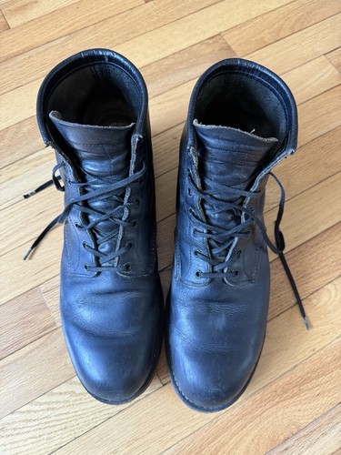 Red wing boots black - wing,