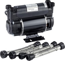Bristan ST PUMP20TN 2 Bar Twin Ended Shower Pump - Black