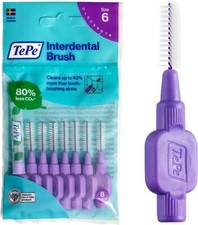 TePe Purple 1.1mm Interdental Brush - Pack of 8 Brushes