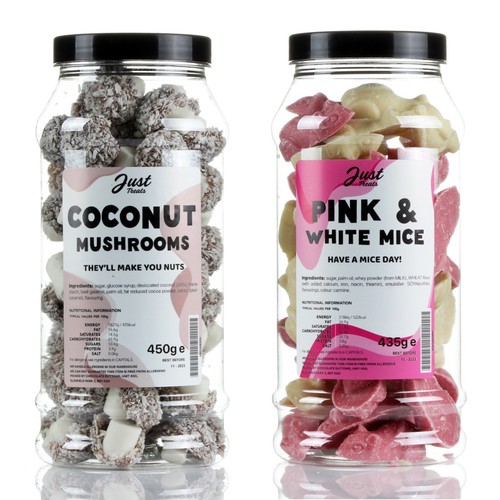 Just treats coconut mushrooms - coconut,
