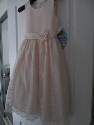 Cinderella girls peach tulle - girls,