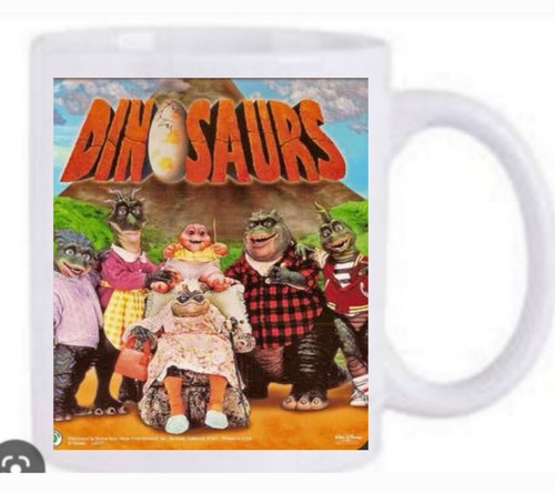 Dinosaurs show mug new and - tv,