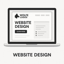 Full Business Website – Hosted 12 Months + Unlimited Updates | Wolfe Logos £199