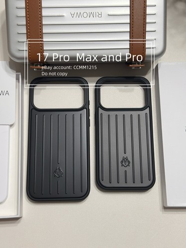 Rimowa black aluminium iphone - rimowa,