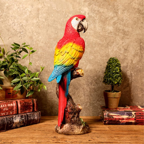 Macaw parrot tree - parrot, hugger