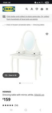 IKEA Hemnes dressing table