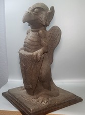 Large Resin Gargoyle Monster Garden Statue Indoor Outdoor 50cm High Guardian