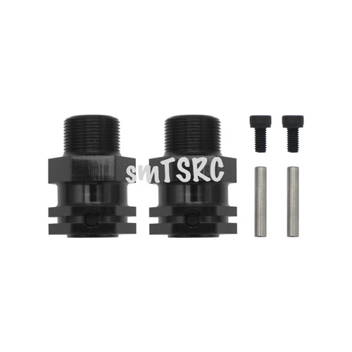 Alloy rear hex hub set - alloy,