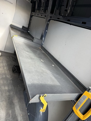 Van shelving 150kgs load - van,