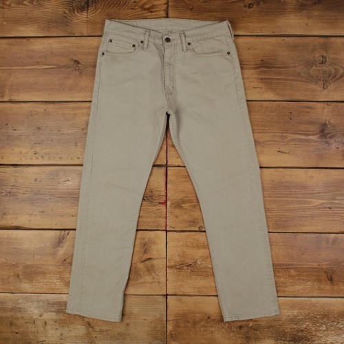 Levis 513 jeans 34x30 beige - levis,