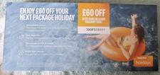 Easyjet voucher for 60 - £,