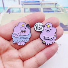 Adventure Time Lumpy Space Princess Enamel Brooch Pin Alloy Badge Jewelry Gift