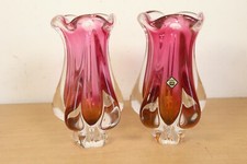 Vintage Chribska Art Glass