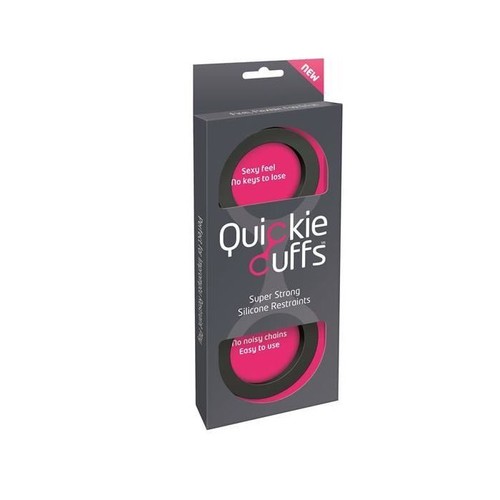 Quickie cuffs medium handcuffs - cuffs,