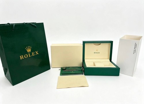 Rolex green watch box - green,