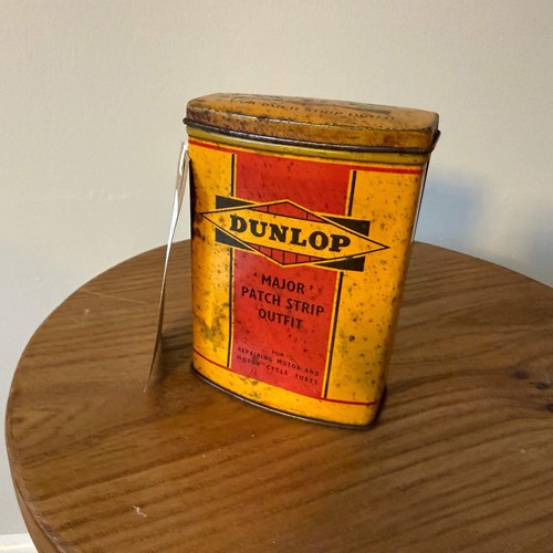 Vintage dunlop tin - tin,, major