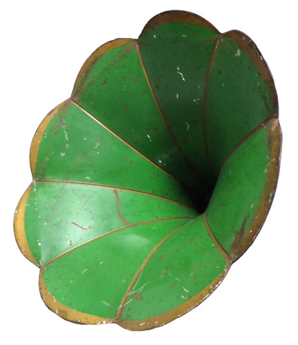 Disc phonograph green - disc,