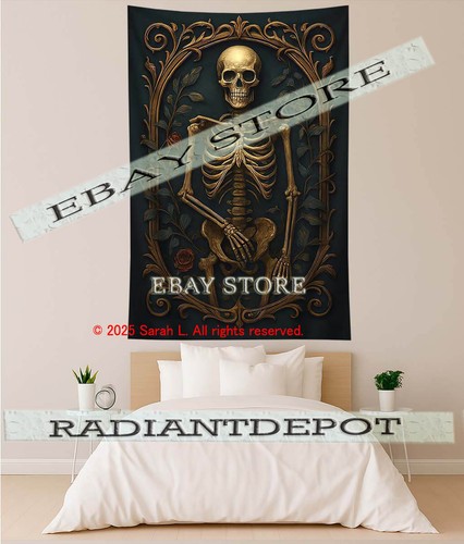 Dark skeletal guardian