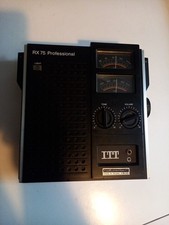 Vintage  ITT RX 75 professional FM/AM TRANSISTOR RADIO 1970'S.