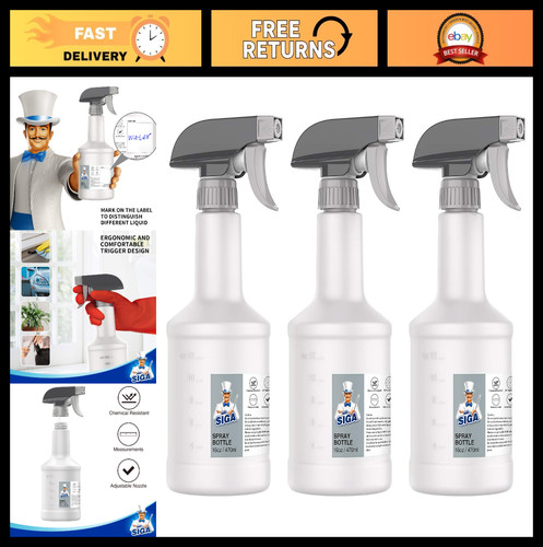 Empty plastic spray bottles - bottles, 16