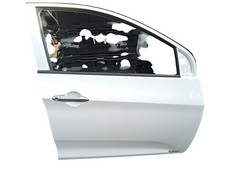 Kia Picanto 5 Door Hatchback 2014-2019 Door Bare (front Driver Side) White 