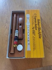 Hohner Blockflote C-sopran Junior Nr 9507 Recorder With Baroque Fingering
