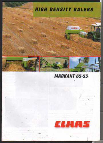 Claas markant and high - claas,