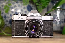 Asahi Pentax K1000 SLR Film Camera Pentax-M 1.7 50mm Lens Tested