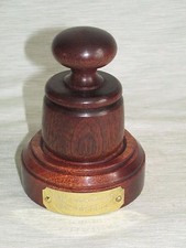  WOODEN PALM POCKET GAVEL &