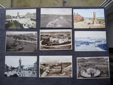 9 OLD POSTCARDS OF SKEGNESS