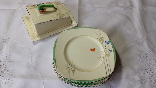 Burleigh ware tea plates and - ware,