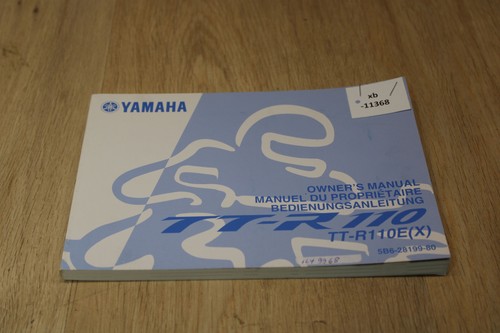 Yamaha ttr110 r110e - ttr110, tt-r110e(x)