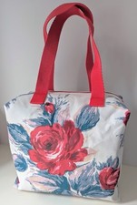 Cath Kidston Old Rose Oilcloth Lunch Bag
