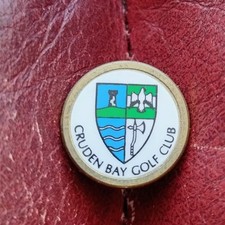 Cruden Bay Golf Club Ball Marker (Vintage Brass)