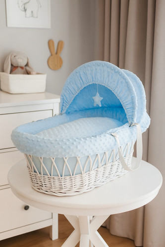 Luxury moses basket padded - moses,