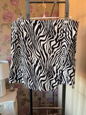 Shein Zebra Print Skort/Shorts