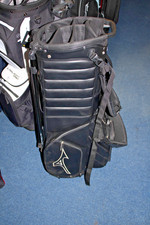 Used Mizuno Tour Black Golf Stand Bag With Rain Hood