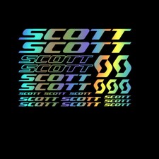 SCOTT Bike Vinyl Labels Decals