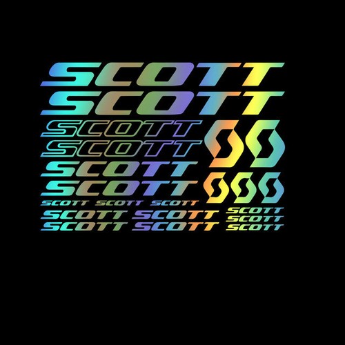 Scott bike vinyl - bike,